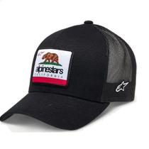 Boné Alpinestars Cali 2.0 Regulagem Preto Aba Curvada
