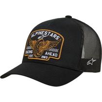Bone Alpinestars Heritage Patch Trucker Preto