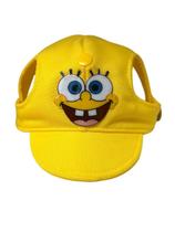 Boné Amarelo Bob Esponja para cachorro Boné Amarelo Bob Esponja para cachorro