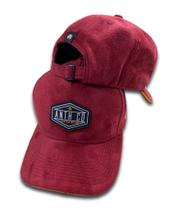 Boné Anth Co Aba Curva Fitão Camurça Strapback Bordado Boné Anth Co Aba Curva Fitão Camurça Strapback Bordado