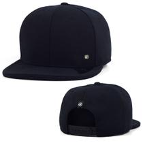 Boné Anth co Bn Bn Marinho Aba Reta Aberto Com Ajuste Snapback