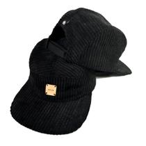 Boné Anth Co Five Panel Veludo Ciclonado Preto Cor:PretoTamanho:UN
