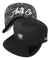 Boné Anth Co Fox Skate Aba Reta Bordado Strapback Fitão