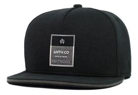 Boné Anth Co Masculino Aba Reta Snapback Ajustável