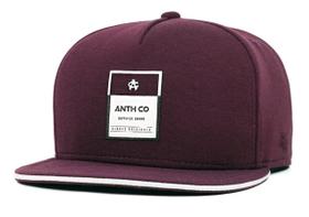 Boné Anth Co Masculino Aba Reta Snapback Ajustável Boné Anth Co Masculino Aba Reta Snapback Ajustável