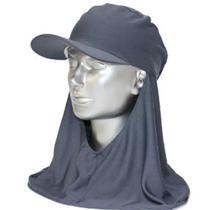 Boné Árabe de Helanca Cinza Chumbo Sayro Boné Árabe de Helanca Cinza Chumbo Sayro