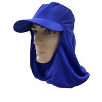 BONÉ ARABE MONDIAL SAFETY EM HELANCA COM tiras autocolantes AZUL ROYAL CA 44963