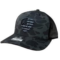 Boné Ariat Importado Richardson Camuflado/ Verde Cor:VerdeTamanho:Único Boné Ariat Importado Richardson Camuflado/ Verde Cor:VerdeTamanho:Único