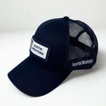 Bone Austin Original Bordado Alto Relevo Trucker Aba Curva Bone Austin Original Bordado Alto Relevo Trucker Aba Curva