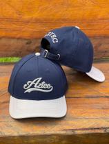 Boné Aztec Strapback Escrita Baseball Azul Marinho