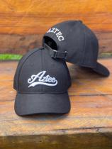 Boné Aztec Strapback Escrita Baseball Preto
