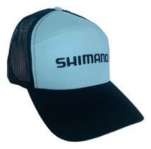 Boné Azul Preto Logo Preto - Shimano Boné Azul Preto Logo Preto - Shimano