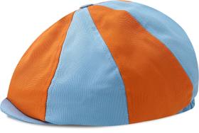 Boné Baby Newsboy A&J DESIGN para menino Halloween laranja/azul