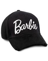 Boné Barbie com logotipo bordado preto para adultos e adolescentes Boné Barbie com logotipo bordado preto para adultos e adolescentes