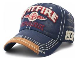 Boné Baseball Acid Washed Vintage Algodão Estonado Estilo Dad Hat Luke Sports - Azul Boné Baseball Acid Washed Vintage Algodão Estonado Estilo Dad Hat Luke Sports - Azul