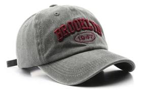 Boné Baseball Brooklyn Retrô Algodão Bordado Luke Sports - Boné Baseball Brooklyn Retrô Algodão Bordado Luke Sports -