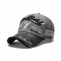 Boné Baseball Vintage Algodão Lavado Estilo Retrô Ajustável Luke Sports Cor:Preto Boné Baseball Vintage Algodão Lavado Estilo Retrô Ajustável Luke Sports Cor:Preto