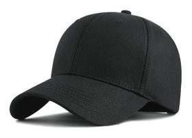 Boné Básico Liso Aba Curva Ajuste Unissex Baseball