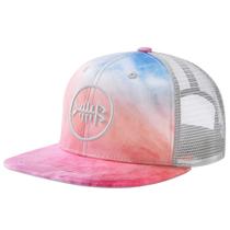 Boné BASSDASH Flat Brim Trucker Snapback Hat Mesh Back