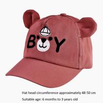 Boné bebê boy urso