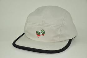 Boné Bege Aba Reta Five Panel Money Fitão Masculino Feminino LTX Sleep