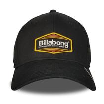 Boné Billabong Preto Aba Curva Walled Strech Class Boné Billabong Preto Aba Curva Walled Strech Class