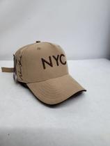 Boné Black Bulls marrom Ny Aba Curva New York Strapback