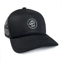 Boné Black Trucker WSS Ink
