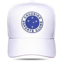 Boné Blck Brasil Aba Curva Logo Escudo Cruzeiro Esporte Club