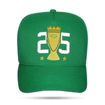 Boné Blck Brasil Aba Curva Palmeiras 25 Paulista King Avanti