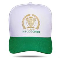 Boné Blck Brasil Aba Curva Palmeiras Tríplice Coroa Escudo