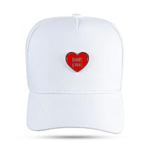 Boné Blck Brasil Aba Curva Snapback Coração Love Funk Metal