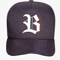 Boné Blck Brasil Black Wings Prata Holographic Preto Boné Blck Brasil Black Wings Prata Holographic Preto