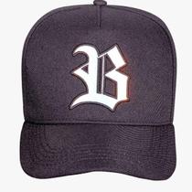 Boné Blck Brasil Black Wings Prata Holographic Preto Boné Blck Brasil Black Wings Prata Holographic Preto