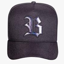 Boné Blck Brasil Black Wings Preta Holographic Preto Full Boné Blck Brasil Black Wings Preta Holographic Preto Full