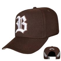 Boné Blck Brasil New Wings Asas Angel Aba Curva Snapback Cor:MarromTamanho:ÚnicoGênero:Homem Boné Blck Brasil New Wings Asas Angel Aba Curva Snapback Cor:MarromTamanho:ÚnicoGênero:Homem