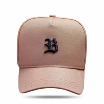 Boné Blck Brasil Snapback Aba Curva Básico Logo B Pequeno