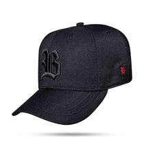 Boné Blck Brasil Snapback Black To Red Boné Blck Brasil Snapback Black To Red