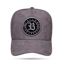 Boné Blck Brasil Snapback Follow Suede 2.0 - Boné Blck Brasil Snapback Follow Suede 2.0 -