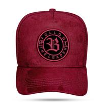 Bone blck brasil snapback follow suede 2.0