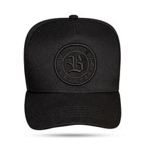 Boné blck brasil snapback logo suede follow -