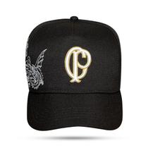 Boné Blck Brasil Snapback Santo Guerreiro Corinthians Boné Blck Brasil Snapback Santo Guerreiro Corinthians