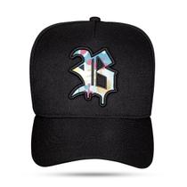 Boné Blck Brasil Snapback Splash Colors Boné Blck Brasil Snapback Splash Colors