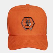 Boné Blck Brasil Snapback Suede Hex Logo Piano - Boné Blck Brasil Snapback Suede Hex Logo Piano -