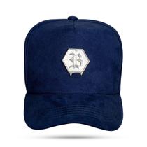 Bone blck brasil snapback suede hex