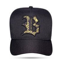 Boné Blck Brasil Snapback Warning - Preto