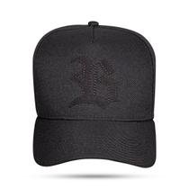 Boné Blck Brasil Strapback Listras Logo Suede Boné Blck Brasil Strapback Listras Logo Suede