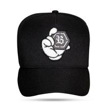 Boné Blck Preto Hex Shine Chumbo Boné Blck Preto Hex Shine Chumbo