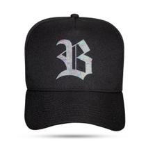 Boné BLCK Snapback Logo B Eclipse Preto Cor:PretoTamanho:ÚnicoGênero:Unissex
