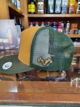 Boné BlockFoot verde/amarelo
